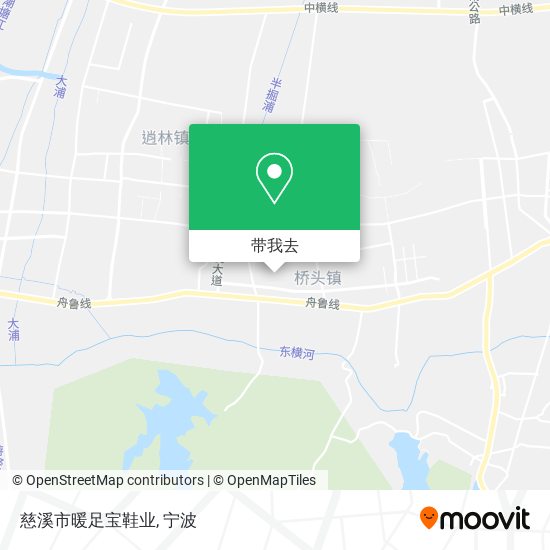 慈溪市暖足宝鞋业地图
