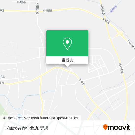 宝丽美容养生会所地图