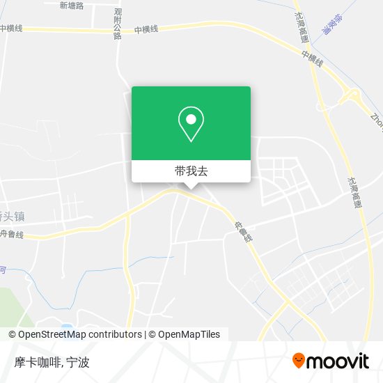 摩卡咖啡地图
