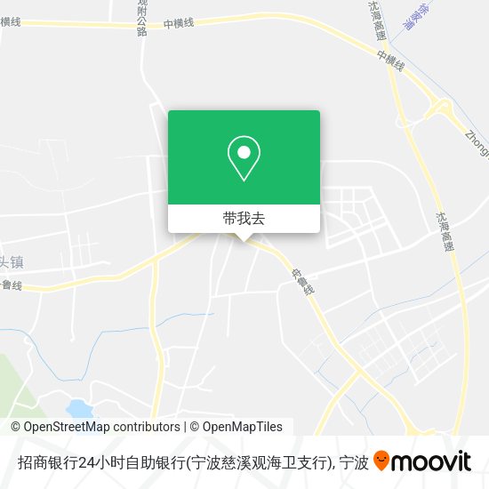 招商银行24小时自助银行(宁波慈溪观海卫支行)地图