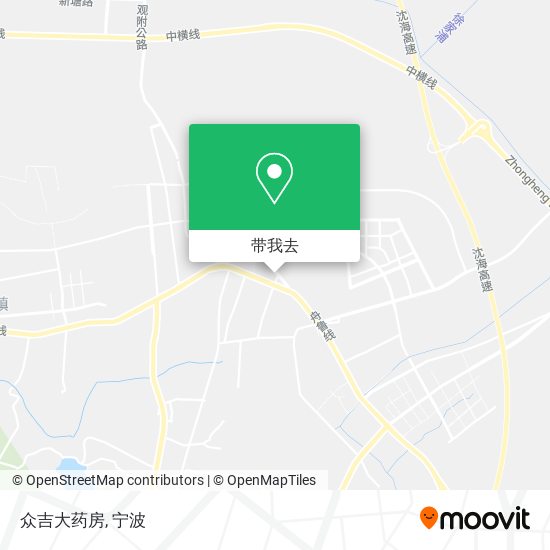 众吉大药房地图