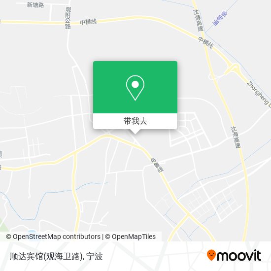 顺达宾馆(观海卫路)地图