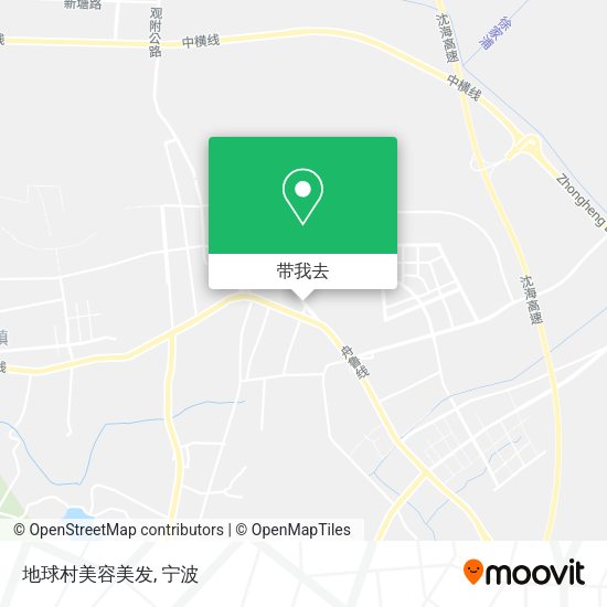 地球村美容美发地图