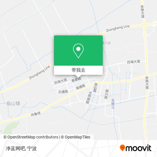 净蓝网吧地图