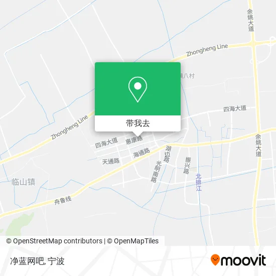 净蓝网吧地图