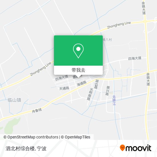 泗北村综合楼地图