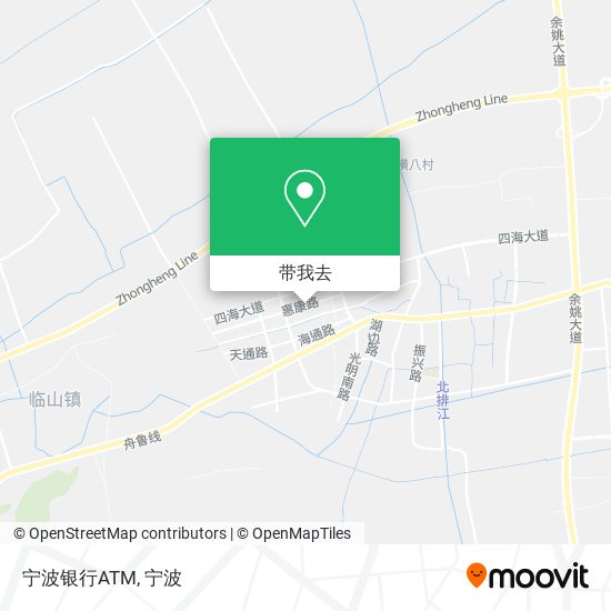宁波银行ATM地图