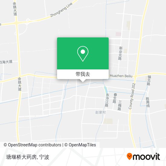 塘堰桥大药房地图