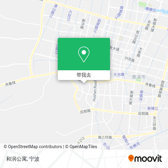 和润公寓地图
