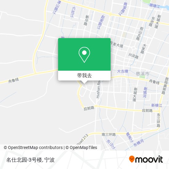 名仕北园-3号楼地图