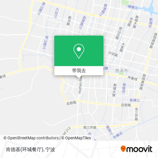 肯德基(环城餐厅)地图