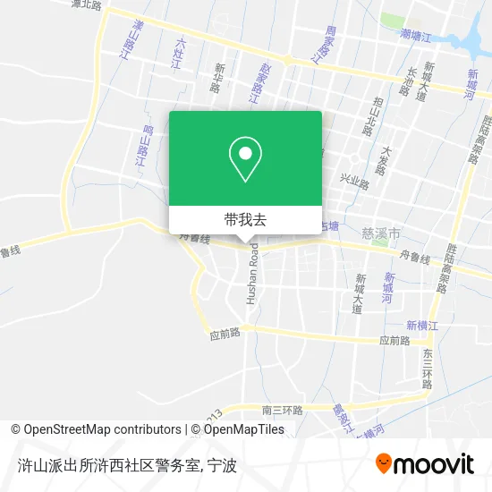 浒山派出所浒西社区警务室地图