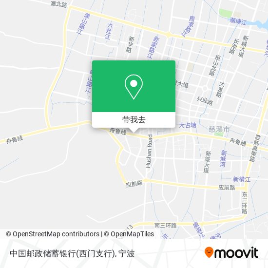 中国邮政储蓄银行(西门支行)地图