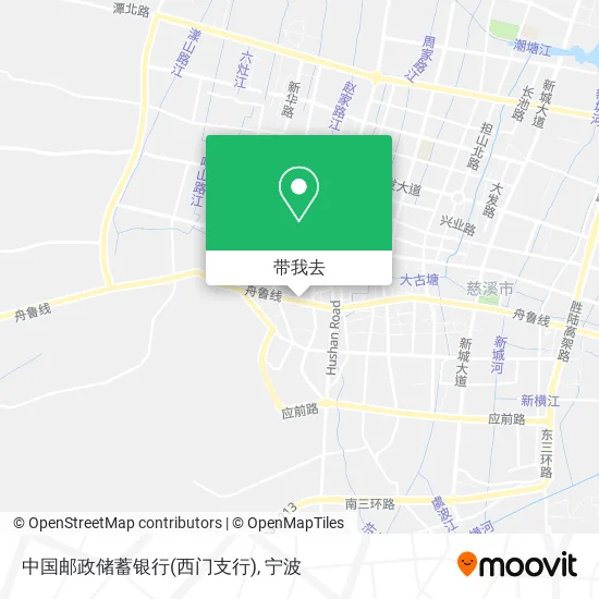 中国邮政储蓄银行(西门支行)地图