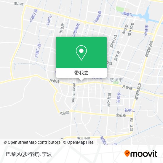 巴黎风(步行街)地图