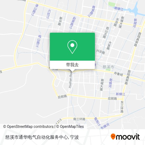 慈溪市通华电气自动化服务中心地图