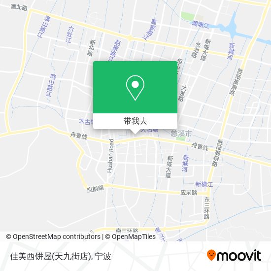 佳美西饼屋(天九街店)地图