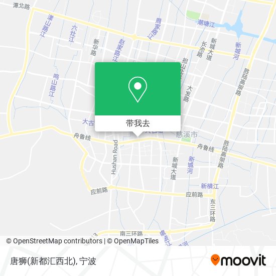 唐狮(新都汇西北)地图