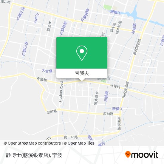 静博士(慈溪银泰店)地图