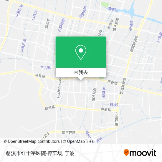 慈溪市红十字医院-停车场地图