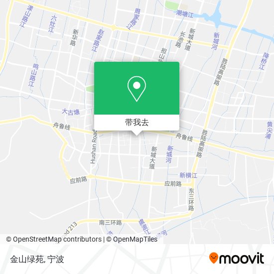 金山绿苑地图