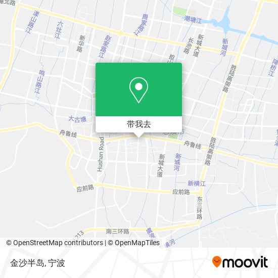 金沙半岛地图