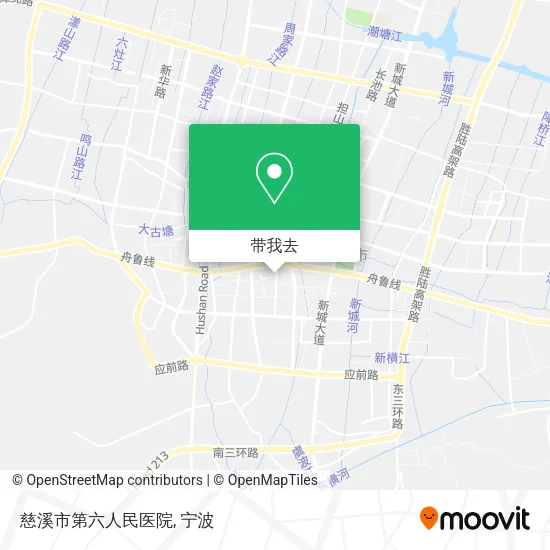 慈溪市第六人民医院地图