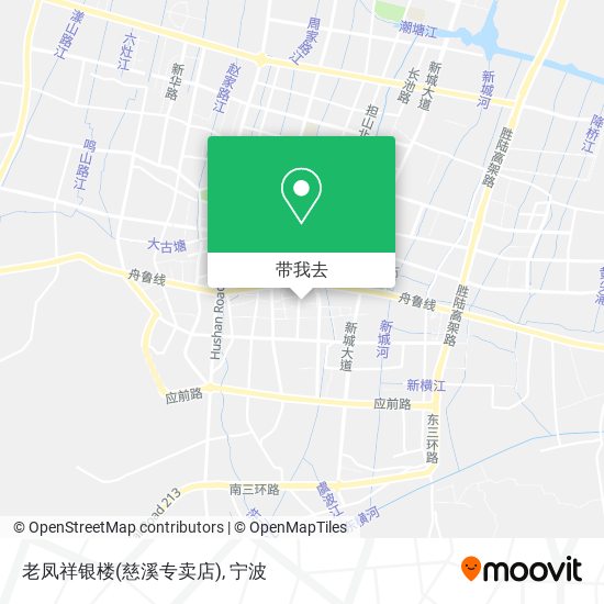 老凤祥银楼(慈溪专卖店)地图