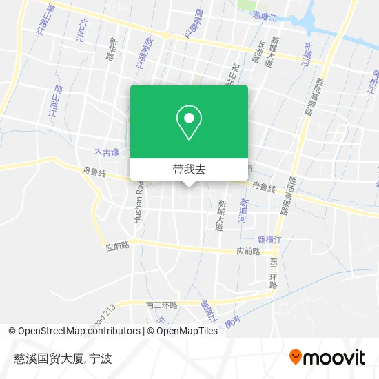 慈溪国贸大厦地图