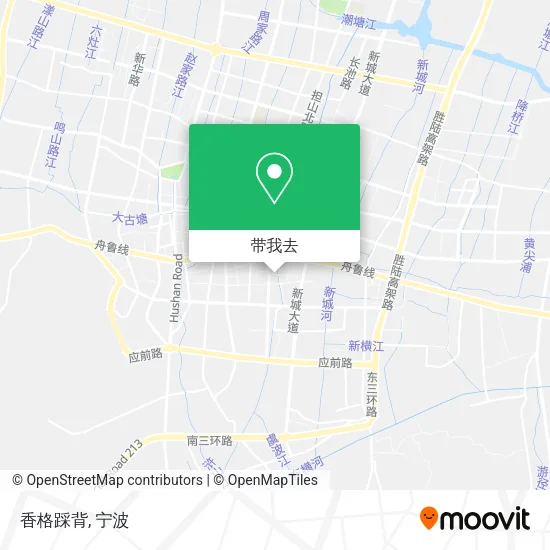 香格踩背地图