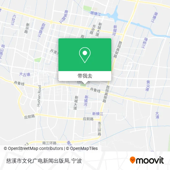 慈溪市文化广电新闻出版局地图