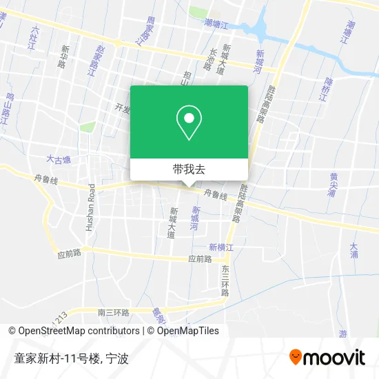 童家新村-11号楼地图