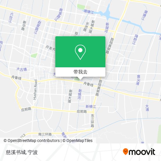 慈溪书城地图