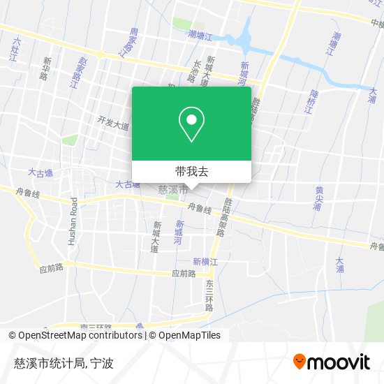 慈溪市统计局地图