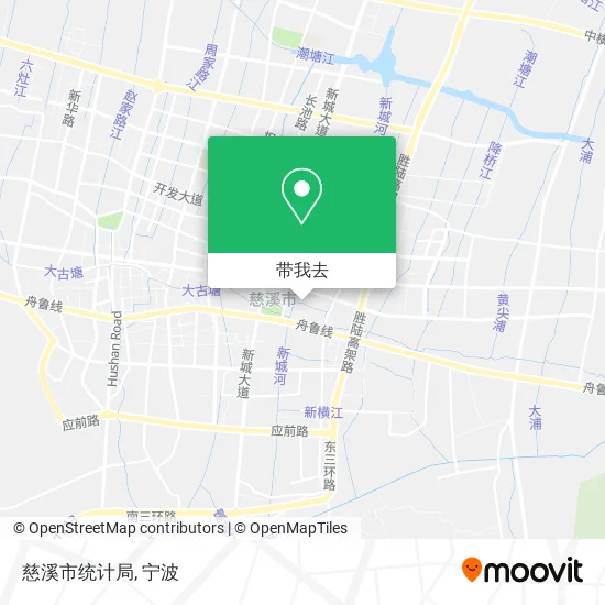 慈溪市统计局地图