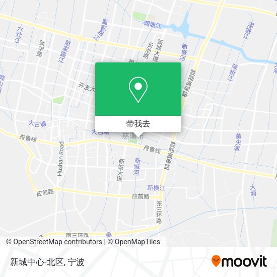 新城中心-北区地图