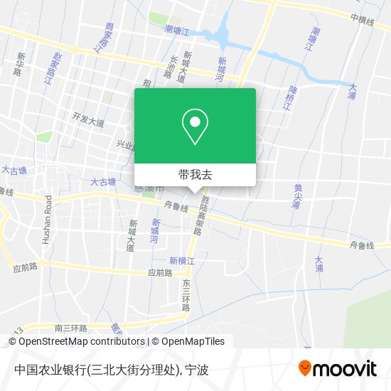 中国农业银行(三北大街分理处)地图
