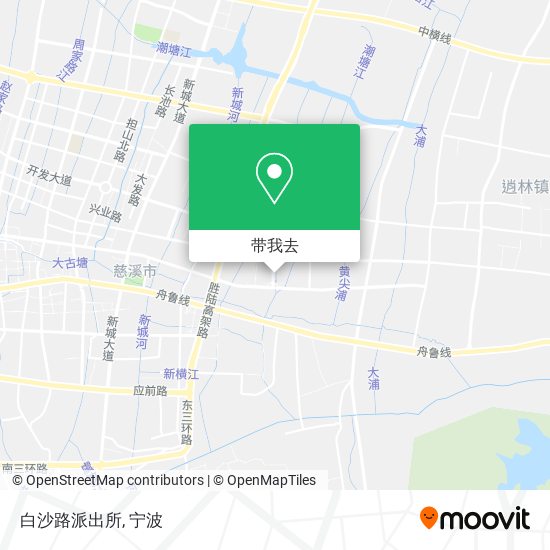 白沙路派出所地图