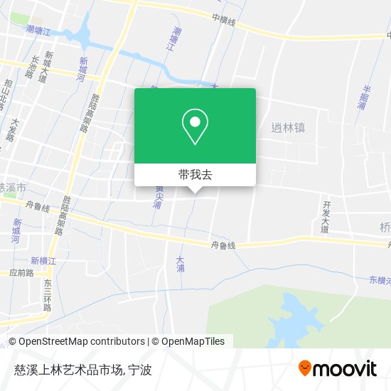 慈溪上林艺术品市场地图