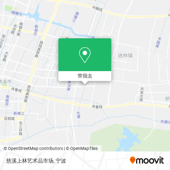 慈溪上林艺术品市场地图