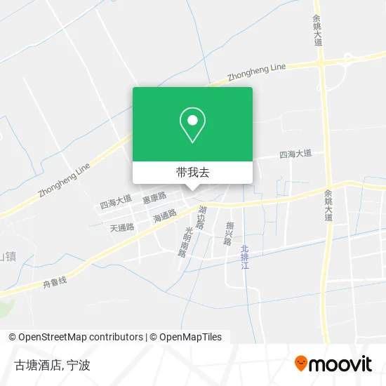 古塘酒店地图