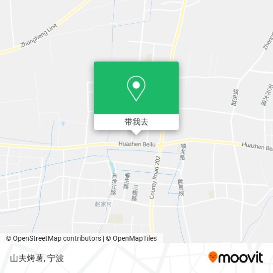 山夫烤薯地图