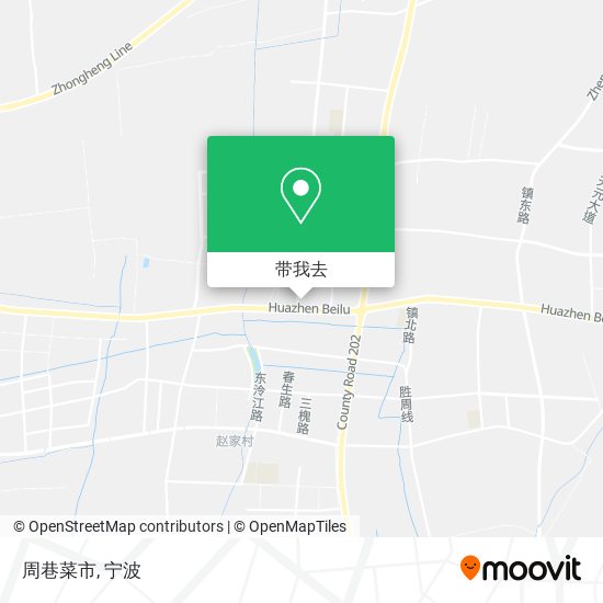 周巷菜市地图