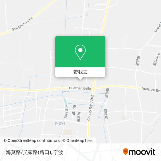 海莫路/吴家路(路口)地图