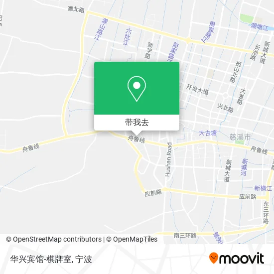 华兴宾馆-棋牌室地图