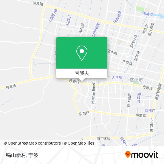 鸣山新村地图
