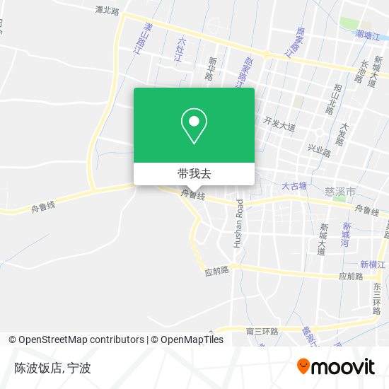 陈波饭店地图