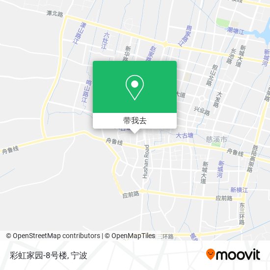 彩虹家园-8号楼地图