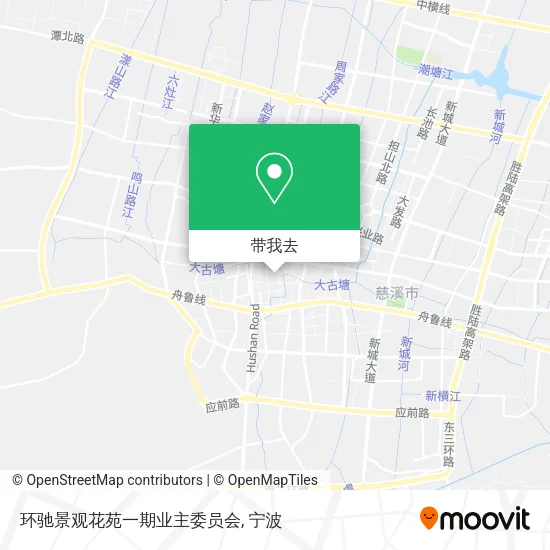 环驰景观花苑一期业主委员会地图
