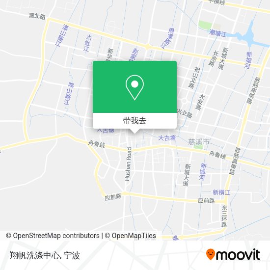 翔帆洗涤中心地图